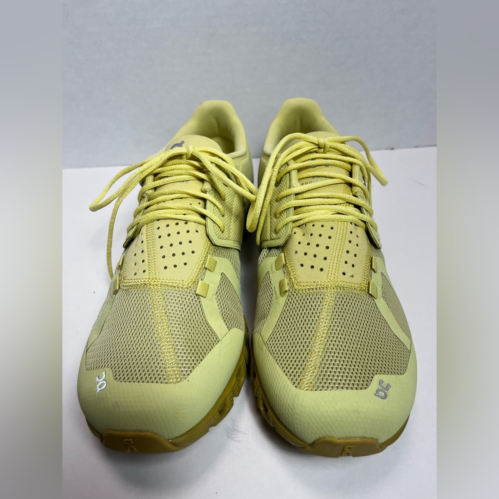 On Cloud X Women’s Size 10.5 Running Shoes Glade Citron Yellow Helion Training - Picture 4 of 16